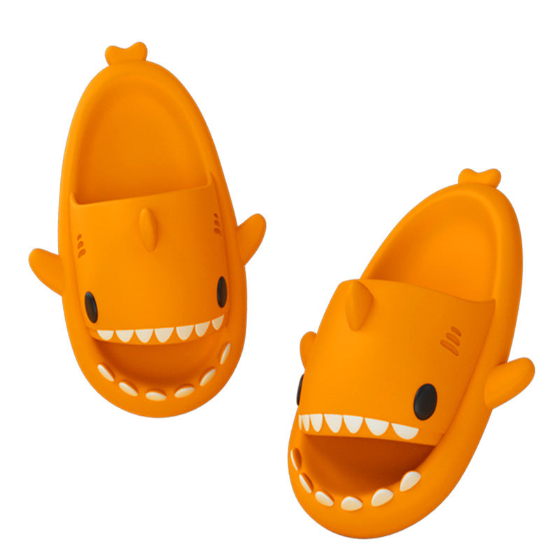 Shark Slides Adult's Slippers Indoor Outdoor Funny Shark Cartoon